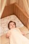 Meyco katoenen jersey ledikant hoeslaken 60x120 cm Branches sand Beige - Thumbnail 3