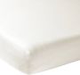 Meyco katoenen jersey peuterhoeslakenbed 70x140 150 cm Wit - Thumbnail 2