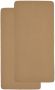 Meyco katoenen jersey wieg hoeslaken 40x80 90 cm set van 2 Toffee Bruin - Thumbnail 3