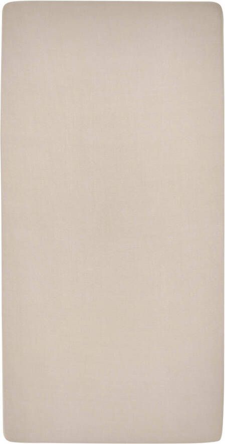Meyco katoenen junior hoeslaken 70x140 150 cm sand