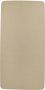 Meyco katoenen junior hoeslaken 70x140 150 cm taupe Bruin Effen - Thumbnail 2