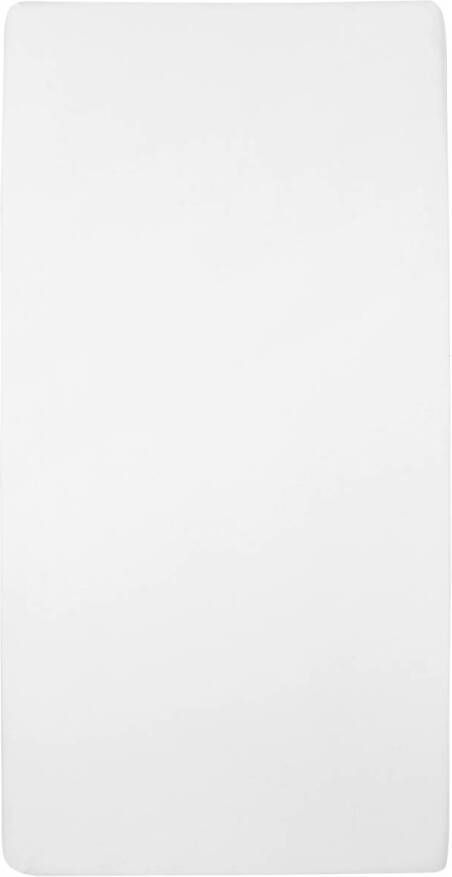 Meyco katoenen wieg hoeslaken 40x80 cm wit