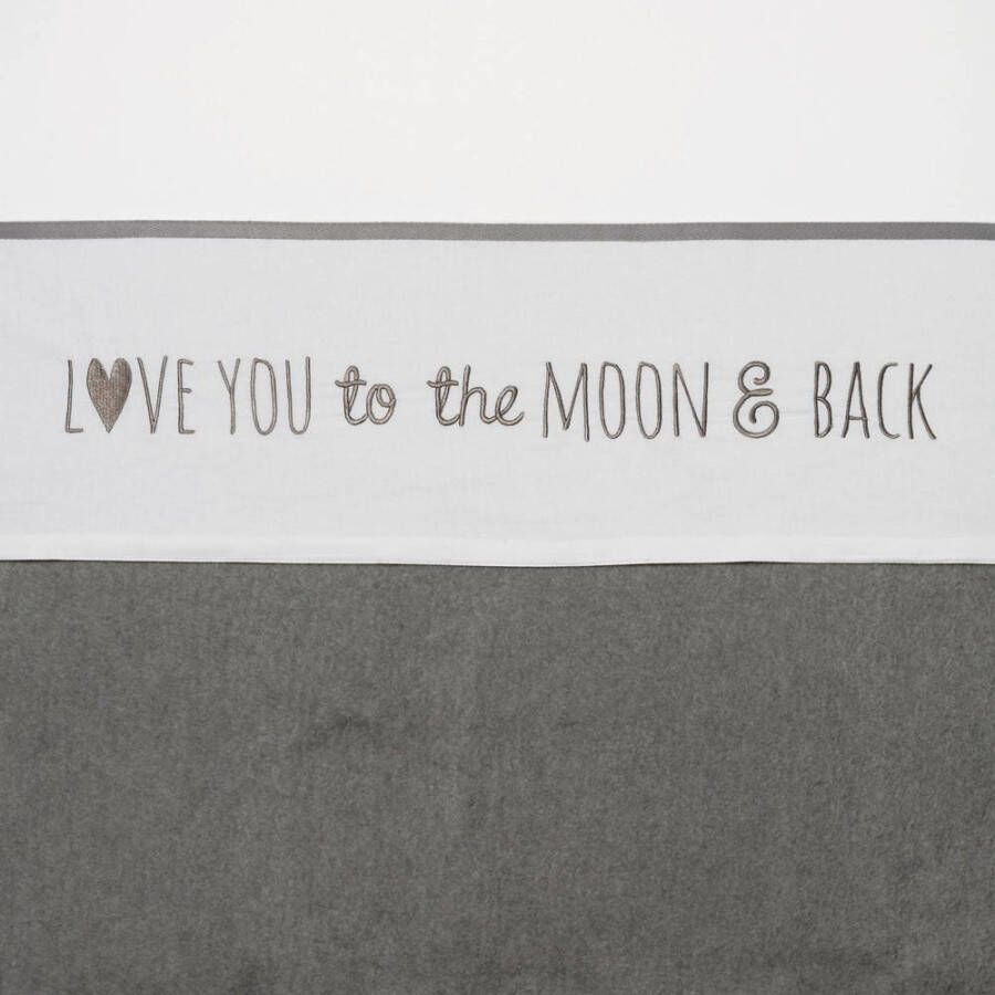 Meyco Love you to the moon & back wieglaken 75x100 cm