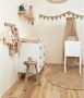 Meyco sluier sand Baby sluier Beige Effen | Baby sluier van - Thumbnail 2