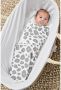 Meyco swaddle 4-6 mnd Panter neutral Inbakerdoek Beige - Thumbnail 2