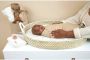 Meyco swaddle inbakerdoek Branches set van 2 Sand Beige Blad 1 - Thumbnail 2