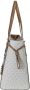 Michael Kors Crossbody bags Voyager Weiße Schultertasche 30F8GV6T in wit - Thumbnail 4