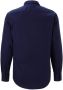 Michaelis slim fit strijkvrij overhemd donkerblauw - Thumbnail 2
