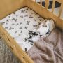 Mies & Co baby wiegdeken Honeycomb 70x100 cm blossom powder Babydeken Roze - Thumbnail 2