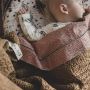 Mies & Co baby wiegdeken Honeycomb 70x100 cm Bronze mist Babydeken Bruin - Thumbnail 3
