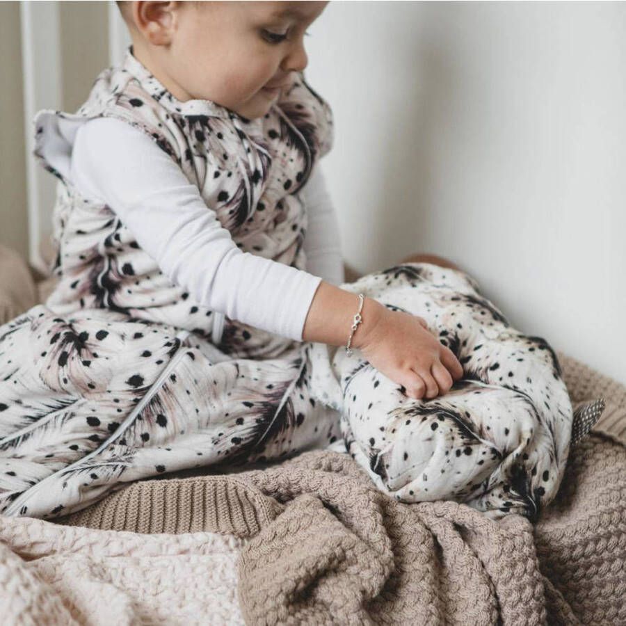 Mies & Co baby wiegdeken soft knitted 80x100 cm dune