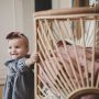 Mies & Co baby wiegdeken soft teddy Cozy dots 70x100 cm Babydeken Roze - Thumbnail 3