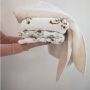 Mies & Co baby wiegdeken soft teddy Fika butterfly 70x100 cm Babydeken Wit - Thumbnail 3