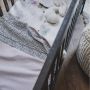Mies & Co baby wiegdeken soft teddy Pretty Pearls 70x100 cm Babydeken Roze - Thumbnail 2