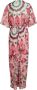 Miljuschka by Wehkamp maxi jurk met haarband roze - Thumbnail 3