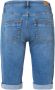 Miss Etam slim fit bermuda jeans Jackie bleached denim - Thumbnail 2
