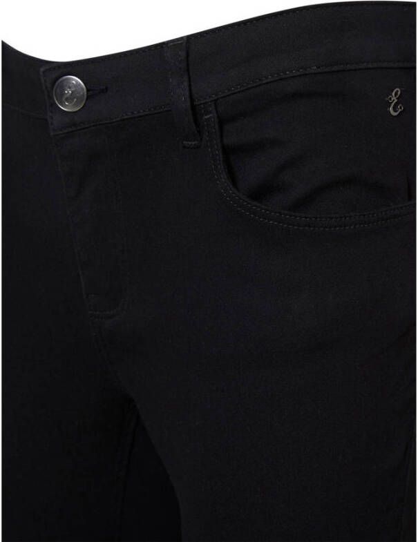 Miss Etam slim fit broek Elise 7 8 black