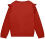 Moodstreet sweater met printopdruk 261 redwood Rood Meisjes Katoen (duurzaam) Ronde hals 98 104 - Thumbnail 2