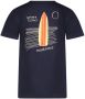 MOODSTREET Jongens Polo's & T-shirts T-shirt With Chest And Back Print Donkerblauw - Thumbnail 5