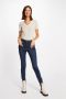Morgan gebreid T-shirt met glitters beige - Thumbnail 2