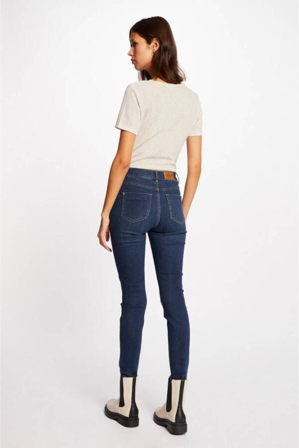 Morgan gebreid T-shirt met glitters beige