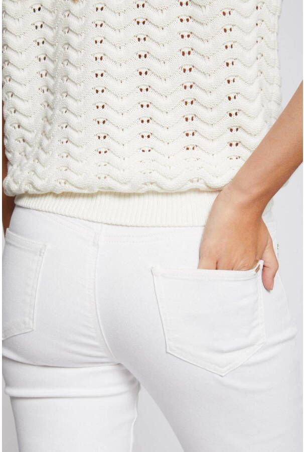 Morgan low waist skinny jeans off white - Foto 2