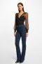Morgan semi-transparante body zwart - Thumbnail 2