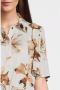 MOS MOSH Jurk met korte mouwen en strikceintuur in bloemenprint White Dames - Thumbnail 10