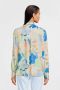 Mos Mosh gebloemde geweven blouse Taylor Botanic ivoor blauw zalm - Thumbnail 9