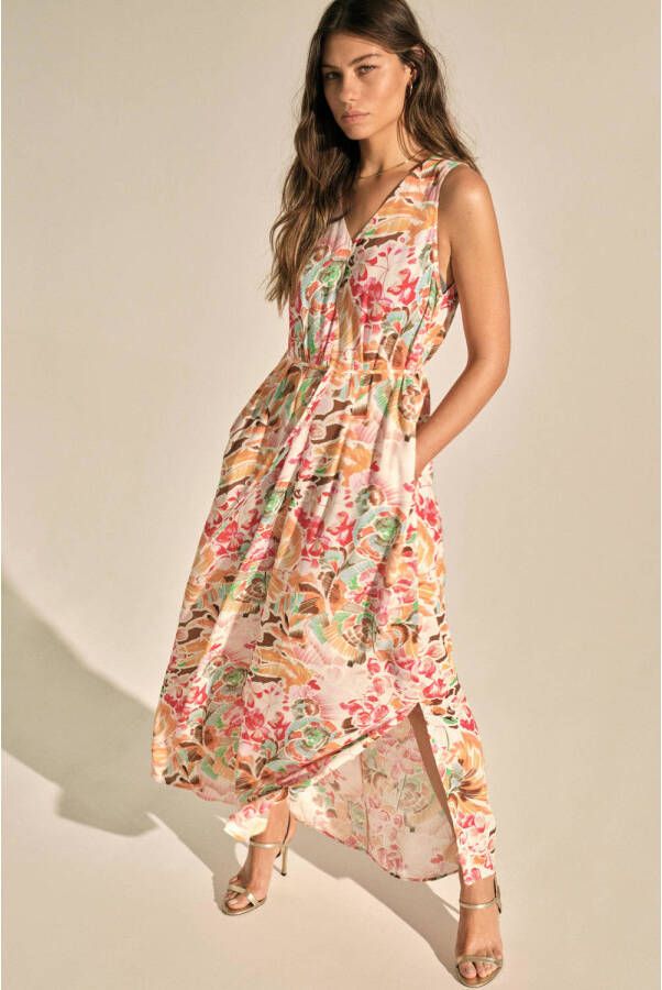 Mos Mosh gebloemde maxi jurk LISS BOTANICO multi