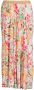 MOS MOSH Kleurrijke Maxi Rok met Elastische Tailleband Multicolor Dames - Thumbnail 4