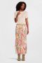 MOS MOSH Kleurrijke Maxi Rok met Elastische Tailleband Multicolor Dames - Thumbnail 5