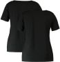 MS Mode basic T-shirt set van 2 zwart - Thumbnail 2