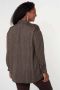 MS Mode blouse met all over print zand zwart - Thumbnail 2