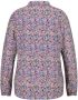 MS Mode top met all over print blauw paars geel - Thumbnail 2