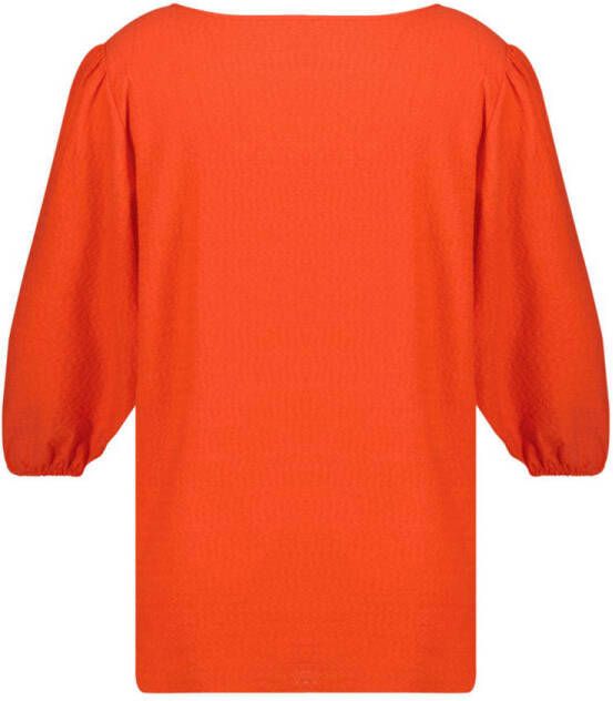 MS Mode top oranje