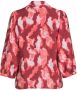 MSCH Copenhagen blouse MSCHMagnella Ladonna met all over print rood roze - Thumbnail 3