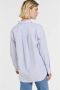 MSCH Copenhagen gestreepte blouse Olisa Haddis van biologisch katoen lichtblauw - Thumbnail 8