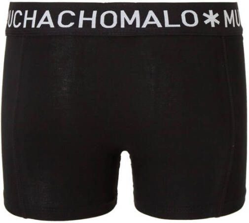 Muchachomalo boxershort set van 3 zwart