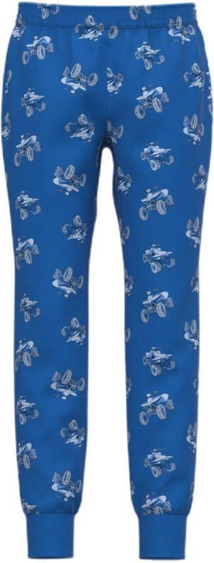 NAME IT KIDS pyjama NKMNIGHTSET met printopdruk blauw lichtblauw