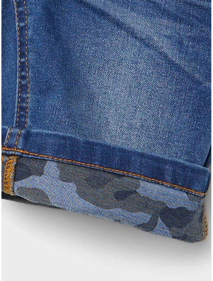 NAME IT KIDS regular fit jeans bermuda NKMSOFUS stonewashed