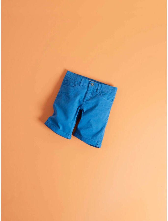 NAME IT KIDS short NKMSOFUS helderblauw