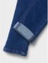 Name it KIDS skinny jeans NKFPOLLY dark denim Blauw Meisjes Stretchdenim 122 - Thumbnail 3