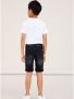 Name it KIDS slim fit jeans bermuda NKMTHEO zwart Denim short Jongens Stretchdenim 128 - Thumbnail 4