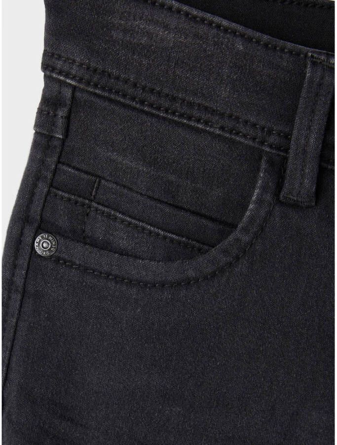 NAME IT KIDS slim fit jeans NKMSILAS black denim