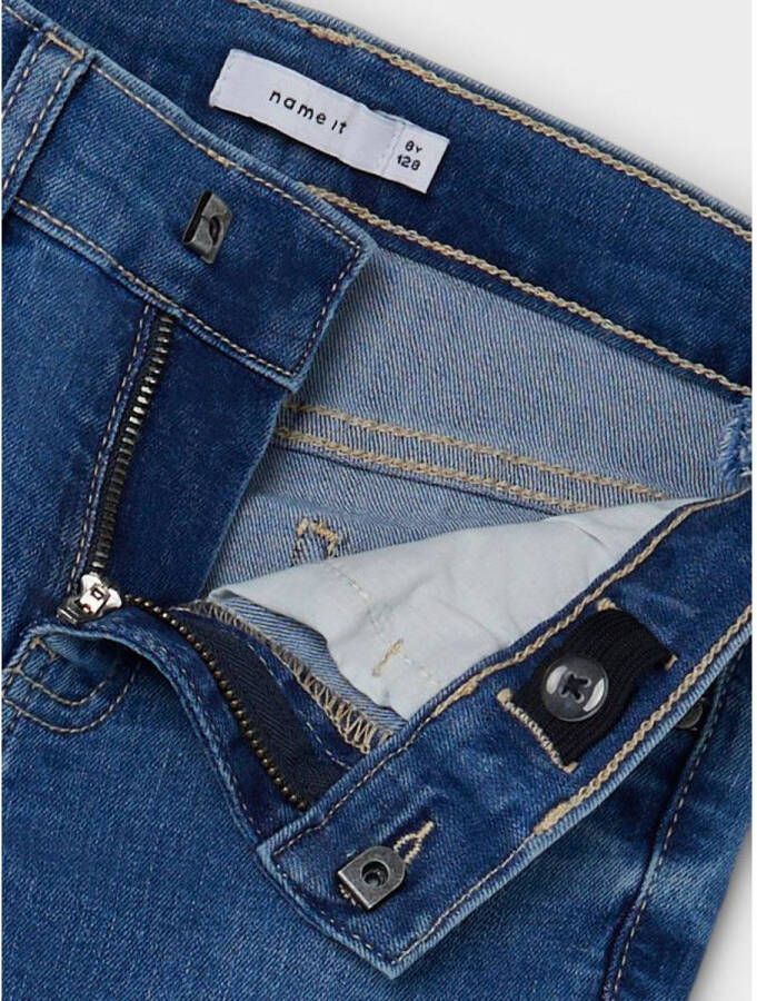 NAME IT KIDS slim fit jeans NKMSILAS medium blue denim