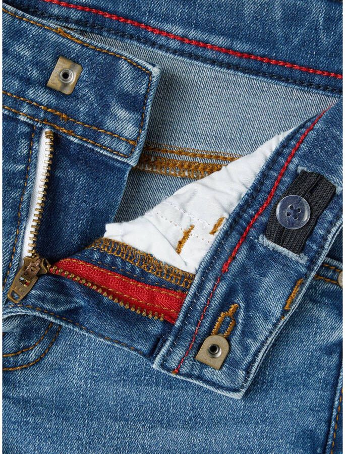 NAME IT KIDS slim fit jeans NKMTHEO XSLIM JEANS 1810-AU NOOS medium blue denim