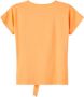 Name it KIDS T-shirt NKFASMINE met printopdruk oranje Meisjes Stretchkatoen Ronde hals 122 128 - Thumbnail 2