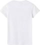 Name it KIDS T-shirt NKFDARIA met printopdruk en pailletten wit Meisjes Stretchkatoen Ronde hals 122 128 - Thumbnail 2