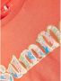 Name it KIDS T-shirt NKFFEMELINA met printopdruk koraal Oranje Meisjes Katoen Ronde hals 122 128 - Thumbnail 2